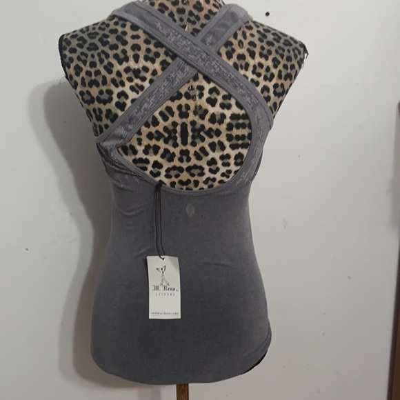 M. Rena Leisure Gray Tank - Picture 3 of 6